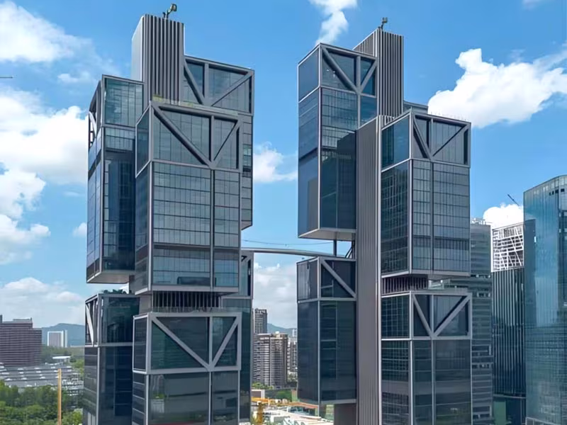 Estructura de acero comercial