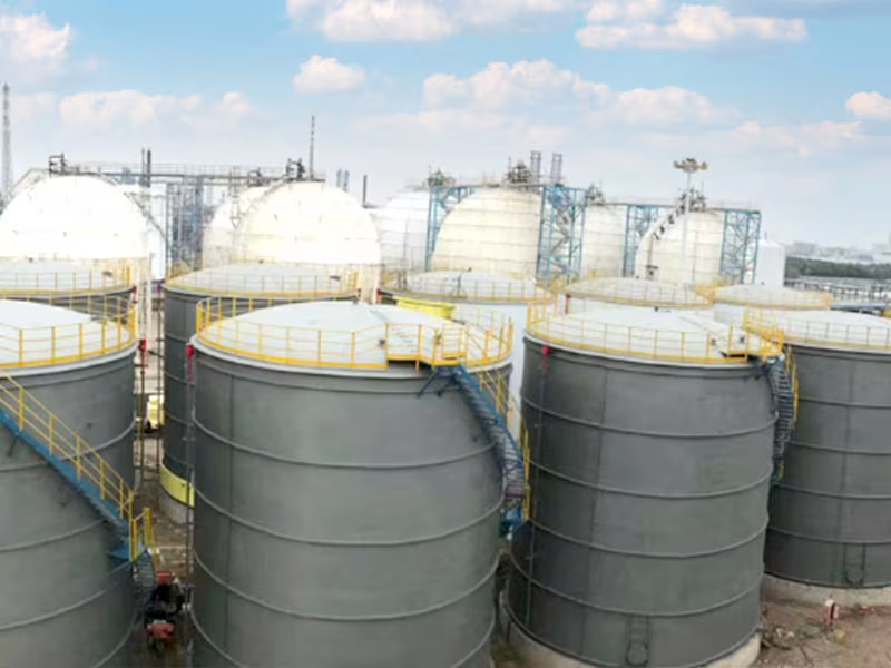 chemical storage tank